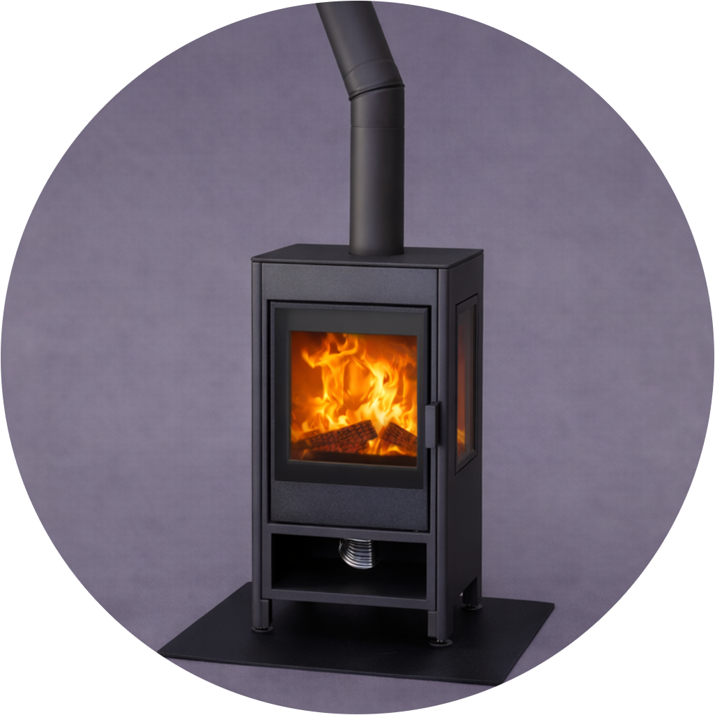 Koza / Piec wolnostojący